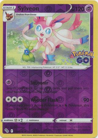 Sylveon : POKEMON GO! (Reverse holo) - 035/078