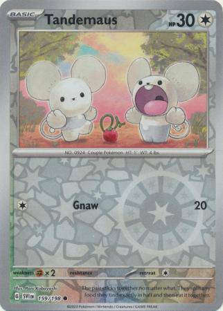 Tandemaus : SCARLET & VIOLET BASE (Reverse holo) - 159/198 - Lockett Labs UK