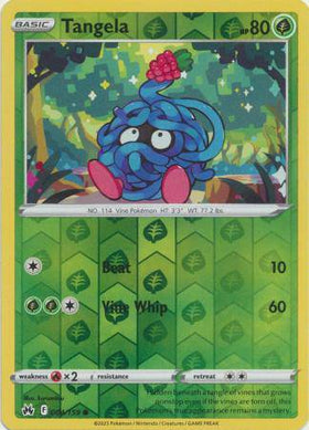 Tangela : CROWN ZENITH (Reverse holo) - 004/159