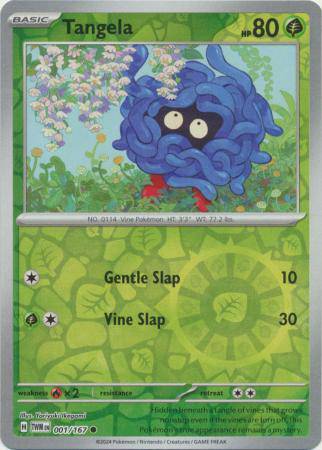 Tangela : TWILIGHT MASQUERADE (Reverse holo) - 001/167