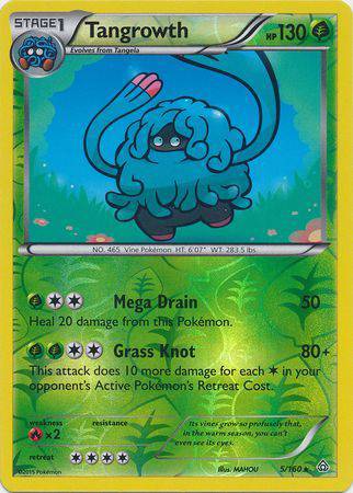 Tangrowth : PRIMAL CLASH (Reverse holo) - 5/160