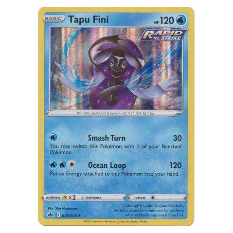 Tapu Fini : CHILLING REIGN (Holo) - 040/198