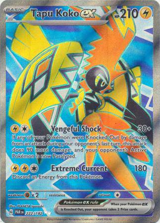 Tapu Koko ex : PARADOX RIFT - 222/182