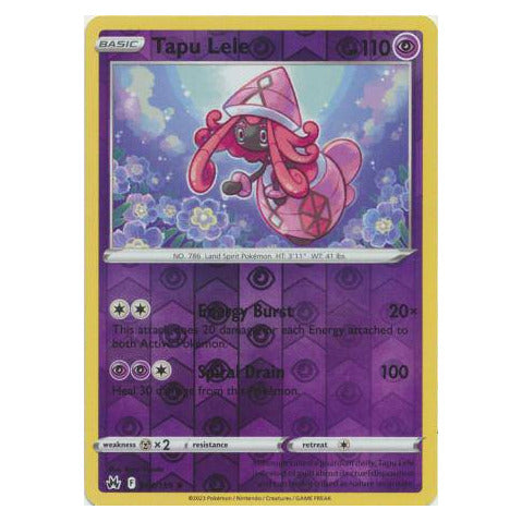 Tapu Lele : CROWN ZENITH (Reverse holo) - 064/159
