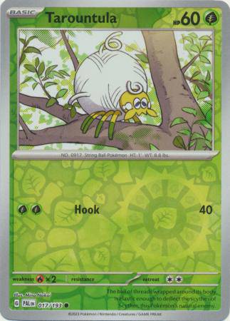 Tarountula : PALDEA EVOLVED (Reverse holo) - 017/193