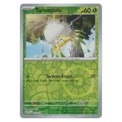 Tarountula : SCARLET & VIOLET BASE (Reverse holo) - 018/198