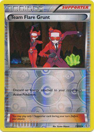 Team Flare Grunt : GENERATIONS (Reverse holo) - 73/83