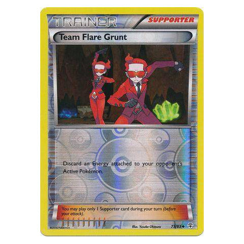 Team Flare Grunt : GENERATIONS (Reverse holo) - 73/83