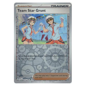 Team Star Grunt : OBSIDIAN FLAMES (Reverse holo) - 195/198
