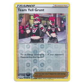 Team Yell Grunt : SWORD & SHIELD BASE (Reverse holo) - 184/202