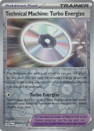 Technical Machine: Turbo Energize : PARADOX RIFT (Reverse holo) - 179/182