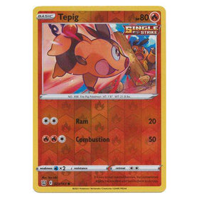 Tepig : BATTLE STYLES (Reverse holo) - 023/163
