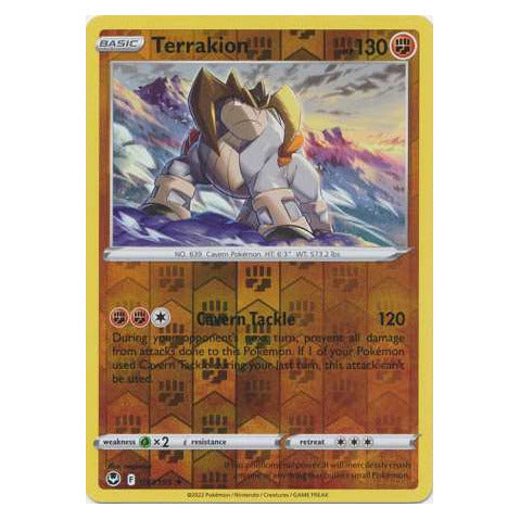 Terrakion : SILVER TEMPEST (Reverse holo) - 097/195