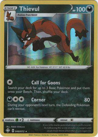 Thievul : SHINING FATES (Holo) - 048/072 - Lockett Labs UK