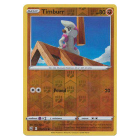 Timburr : BATTLE STYLES (Reverse holo) - 073/163