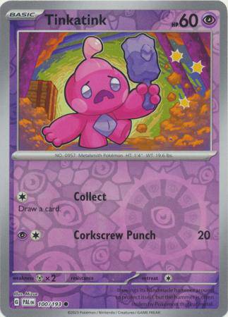 Tinkatink : PALDEA EVOLVED (Reverse holo) - 100/193