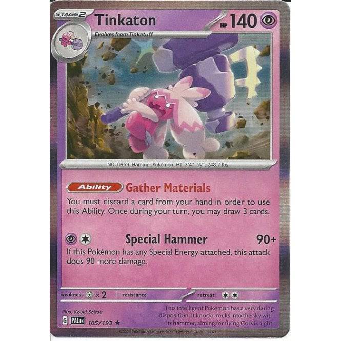 Tinkaton : PALDEA EVOLVED (Holo) - 105/193