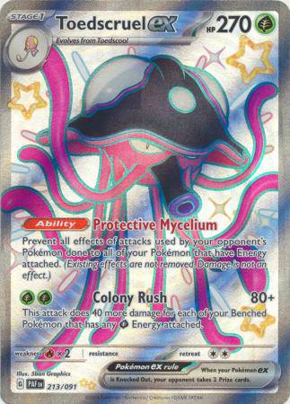 Toedscruel ex : PALDEAN FATES - 213/091 - Lockett Labs UK