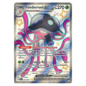 Toedscruel ex : PALDEAN FATES - 213/091