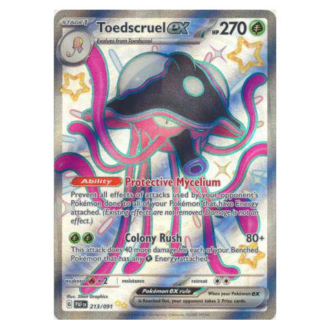 Toedscruel ex : PALDEAN FATES - 213/091