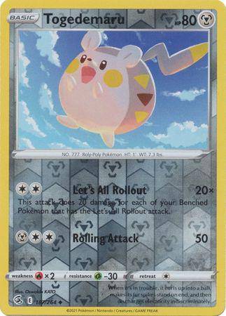 Togedemaru : FUSION STRIKE (Reverse holo) - 187/264