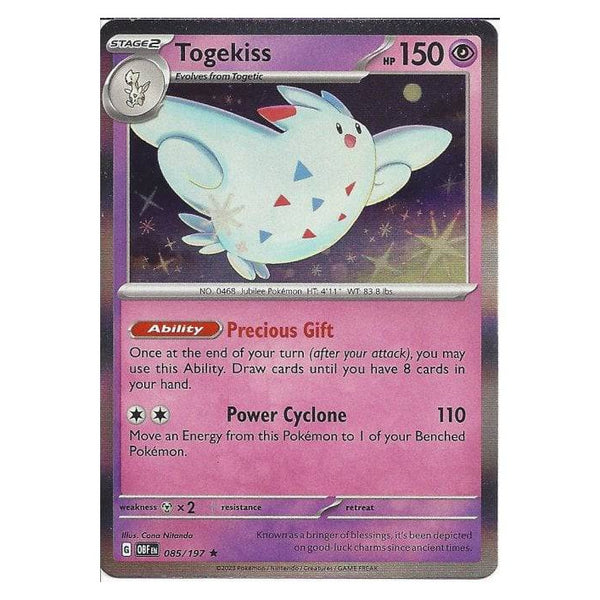 Togekiss : OBSIDIAN FLAMES (Holo) - 085/197