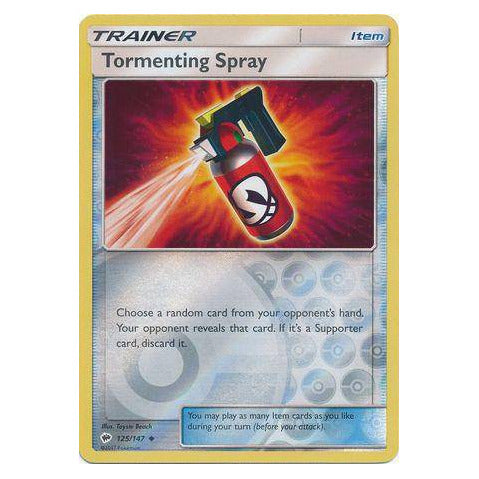 Tormenting Spray : BURNING SHADOWS (Reverse holo) - 125/147