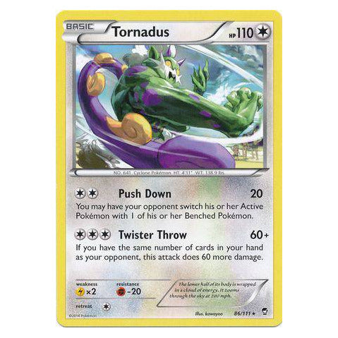 Tornadus : FURIOUS FISTS - 86/111
