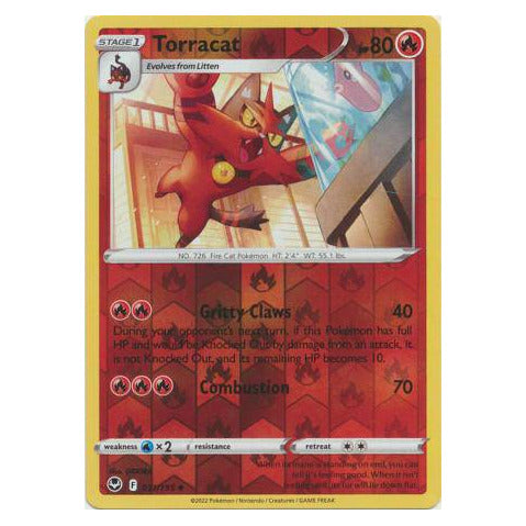 Torracat : SILVER TEMPEST (Reverse holo) - 031/195