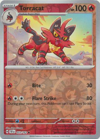 Torracat : TEMPORAL FORCES (Reverse holo) - 033/162