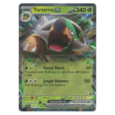 Torterra ex : TEMPORAL FORCES - 012/162