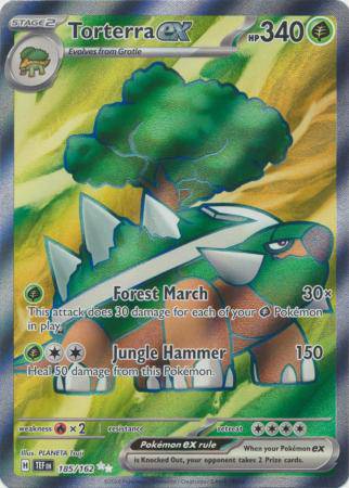 Torterra ex : TEMPORAL FORCES - 185/162