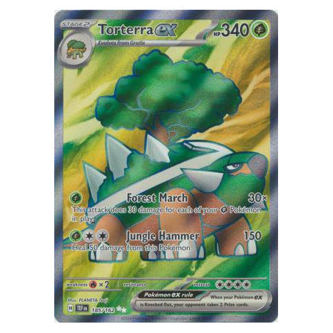 Torterra ex : TEMPORAL FORCES - 185/162