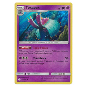 Toxapex : SUN & MOON BASE (Holo) - 63/149