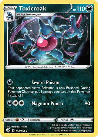 Toxicroak : FUSION STRIKE - 166/264