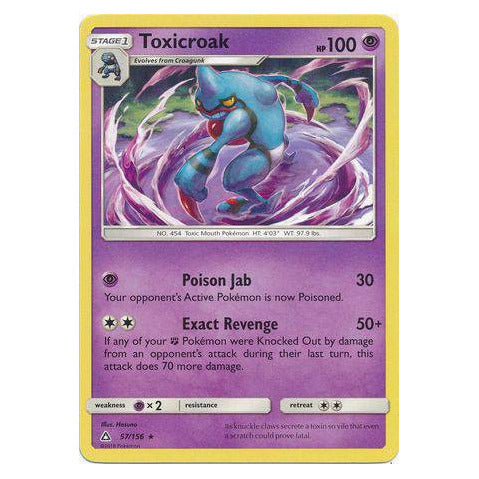 Toxicroak : ULTRA PRISM - 57/156