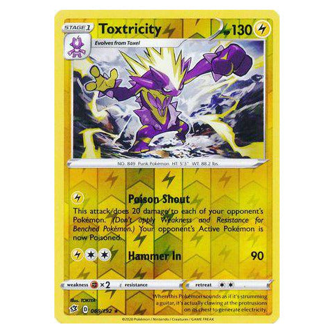 Toxtricity : REBEL CLASH (Reverse holo) - 069/192