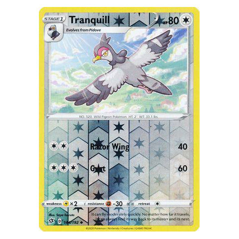 Tranquill : REBEL CLASH (Reverse holo) - 144/192