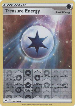 Treasure Energy : EVOLVING SKIES (Reverse holo) - 165/203 - Lockett Labs UK