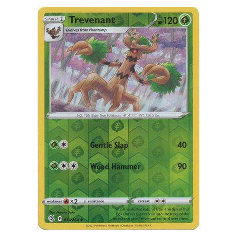 Trevenant : FUSION STRIKE (Reverse holo) - 017/264