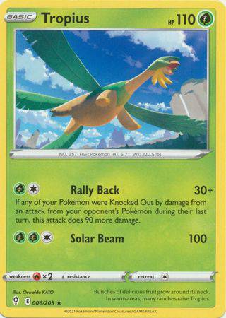 Tropius : EVOLVING SKIES - 006/203 - Lockett Labs UK