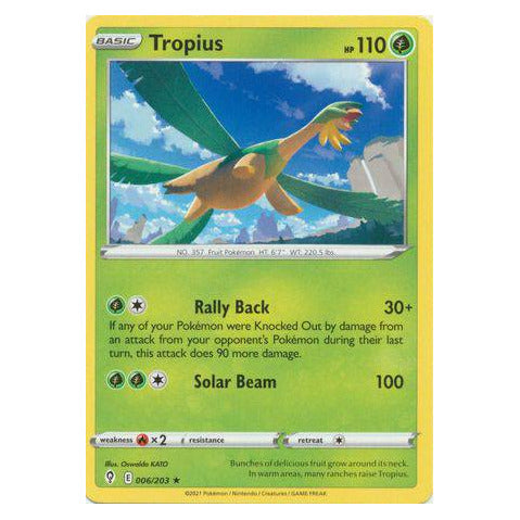 Tropius : EVOLVING SKIES - 006/203