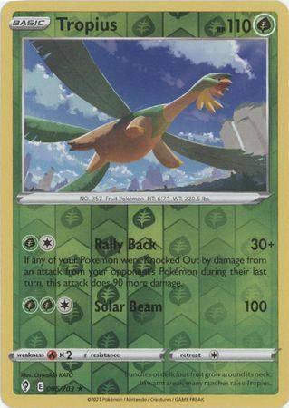 Tropius : EVOLVING SKIES (Reverse holo) - 006/203 - Lockett Labs UK