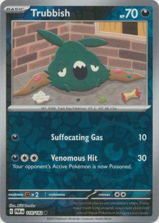 Trubbish : PARADOX RIFT (Reverse holo) - 116/182 - Lockett Labs UK