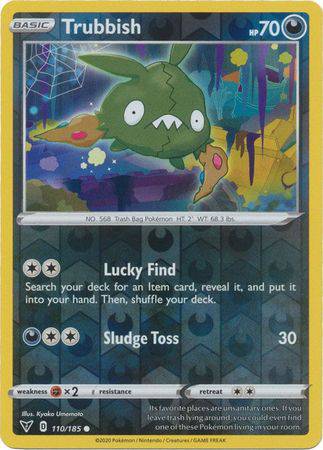 Trubbish : VIVID VOLTAGE (Reverse holo) - 110/185 - Lockett Labs UK