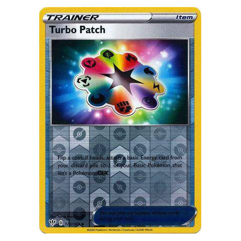Turbo Patch : DARKNESS ABLAZE (Reverse holo) - 172/189
