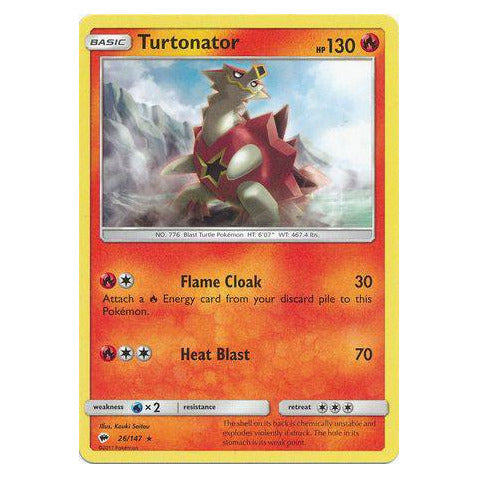 Turtonator : BURNING SHADOWS - 26/147