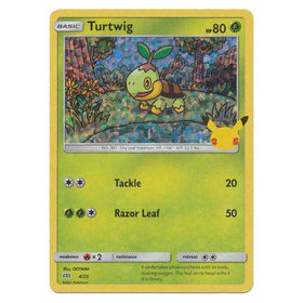 Turtwig : 25TH ANNIVERSARY PROMO (Holo) - 4/25