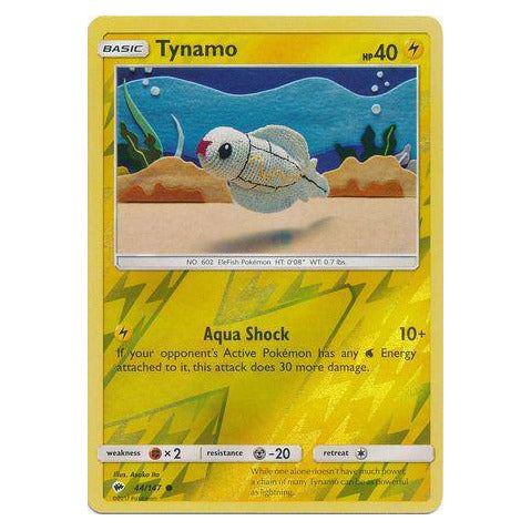 Tynamo : BURNING SHADOWS (Reverse holo) - 44/147