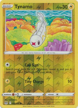 Tynamo : LOST ORIGIN (Reverse holo) - 059/196 - Lockett Labs UK